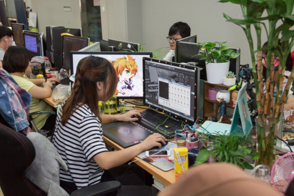 上海為什么選擇博思學(xué)習(xí)游戲原畫(huà)(圖1)